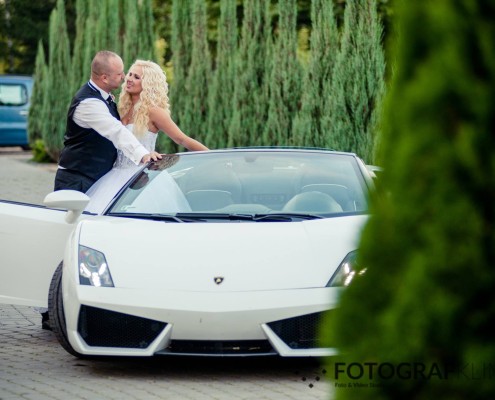 Lamborghini Gallardo na ślub